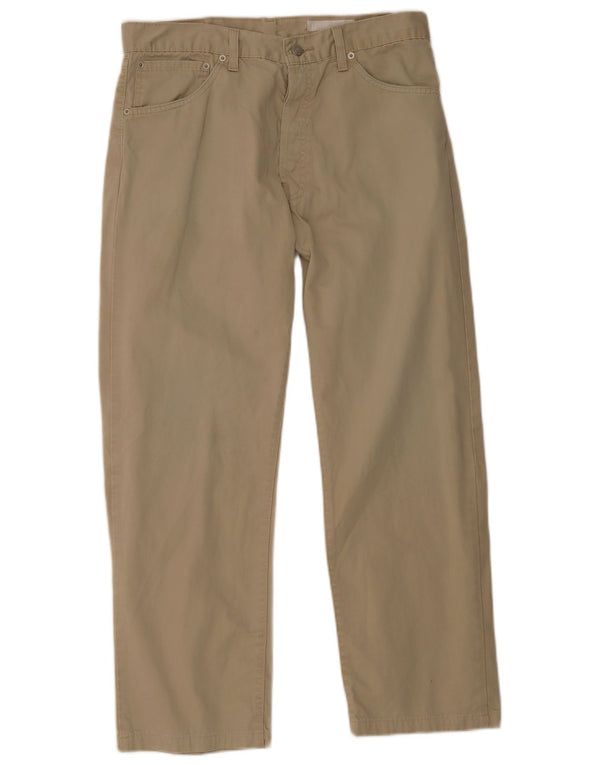 Levi's Uomo 551 Pantaloni casual dritti W36 L28 Cotone Beige