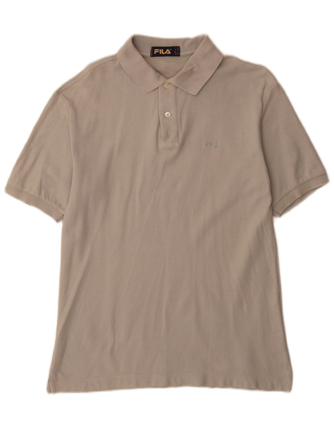 Polo Fila Uomo IT 46 Small Grigia
