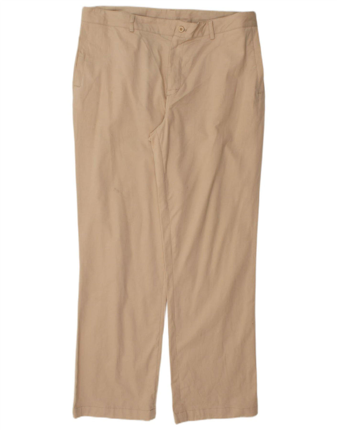 Pantaloni chino dritti da uomo FILA W38 L32 in cotone beige