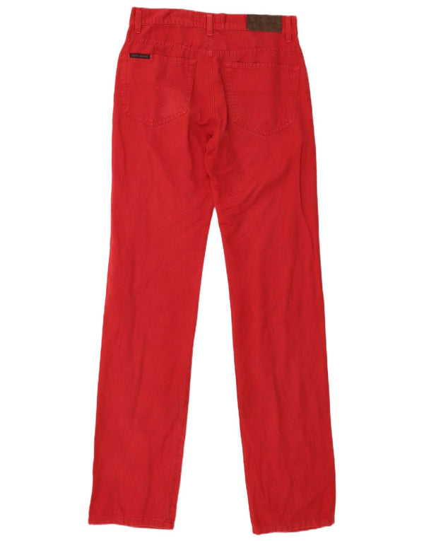 Pantaloni casual da uomo vestibilità regolare GANT W30 L36 cotone rosso