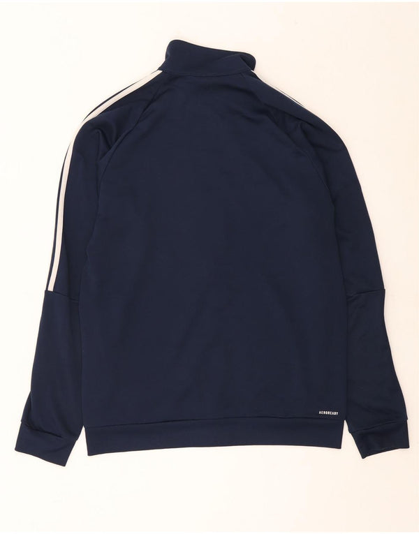 Giacca da tuta da uomo Adidas Aeroready UK 44/46 Large Blu Navy