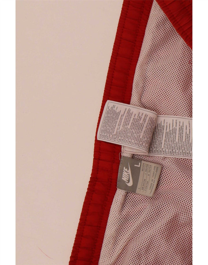 Pantaloncini sportivi Nike da uomo grandi in poliestere rosso