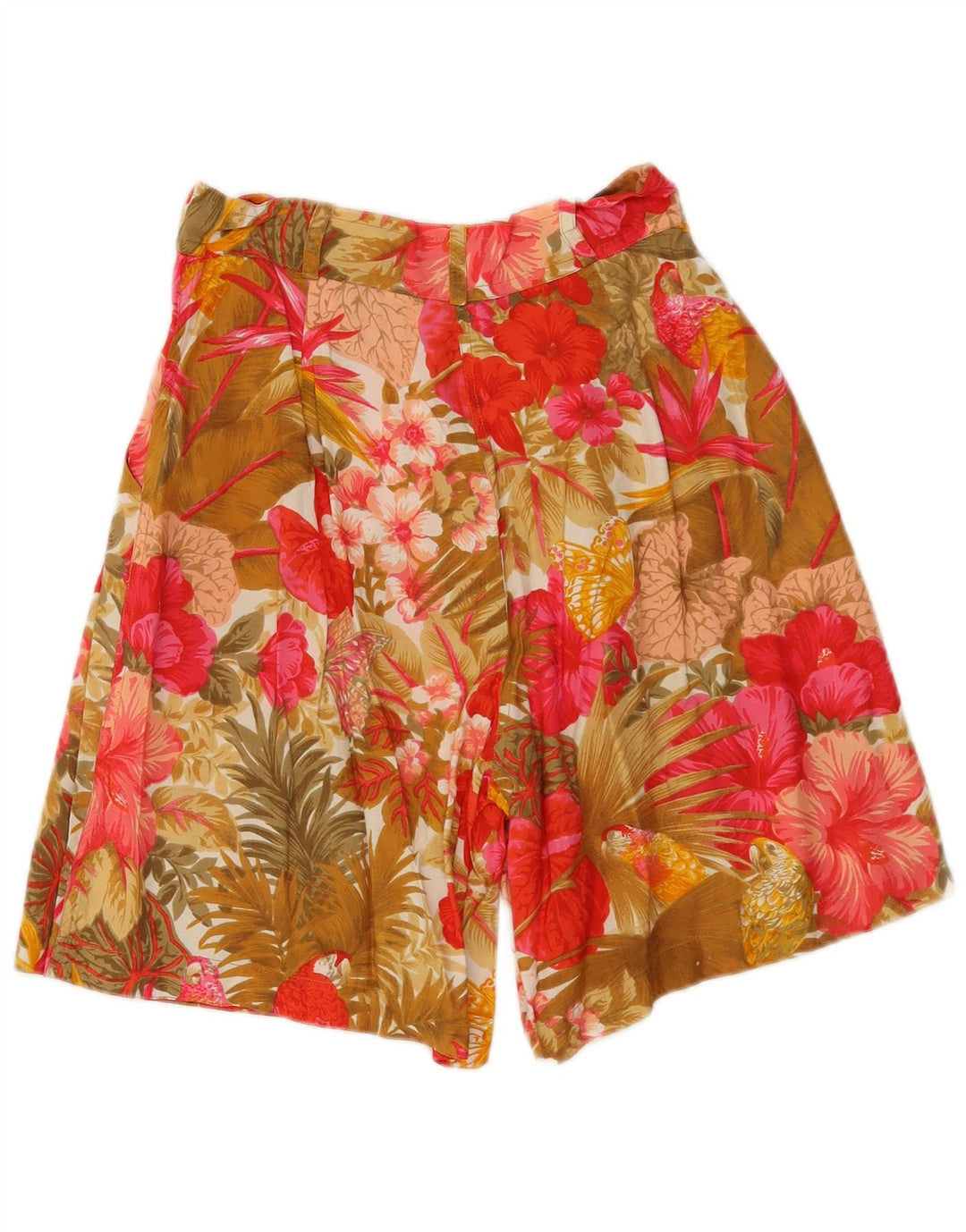 Pantaloncini casual a vita alta da donna Express medi W26 multicolore floreale