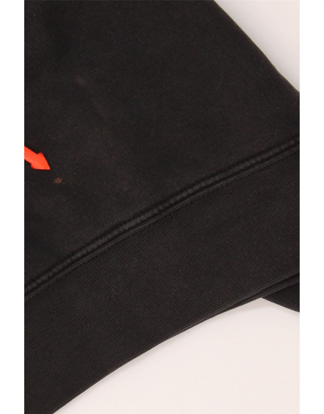 Felpa con cappuccio grafica Nike da uomo in cotone nero medio