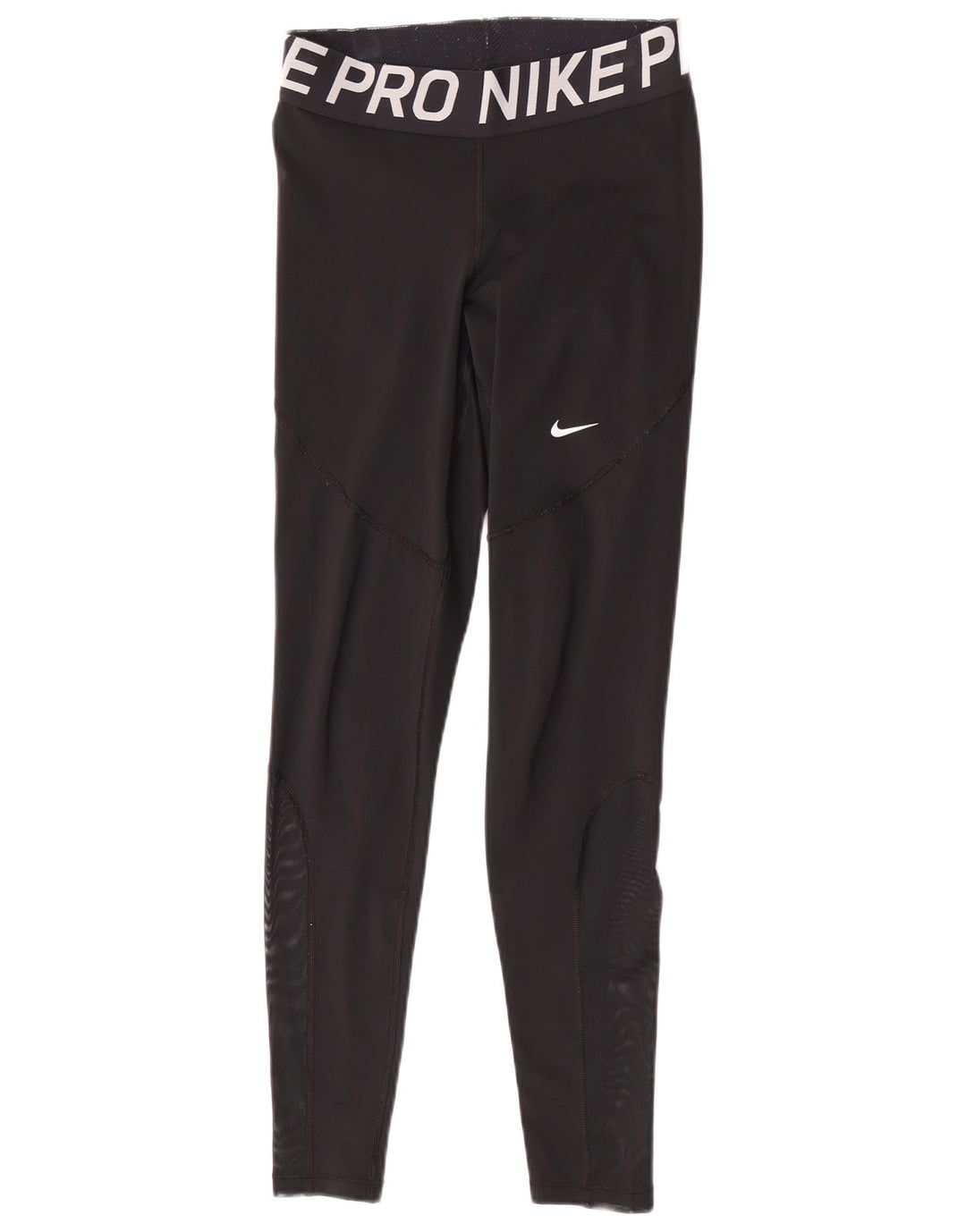 Leggings grafici Nike Dri Fit da donna UK 14 medio nero