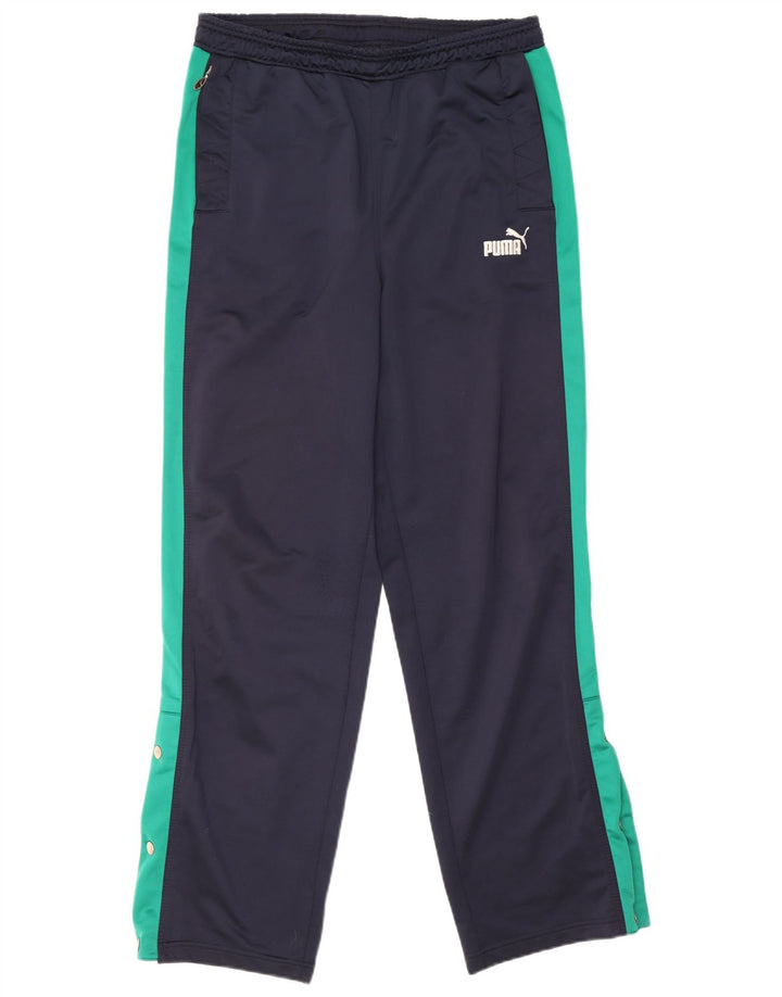 Tuta intera Puma da uomo con grafica grafica XL verde poliestere color block