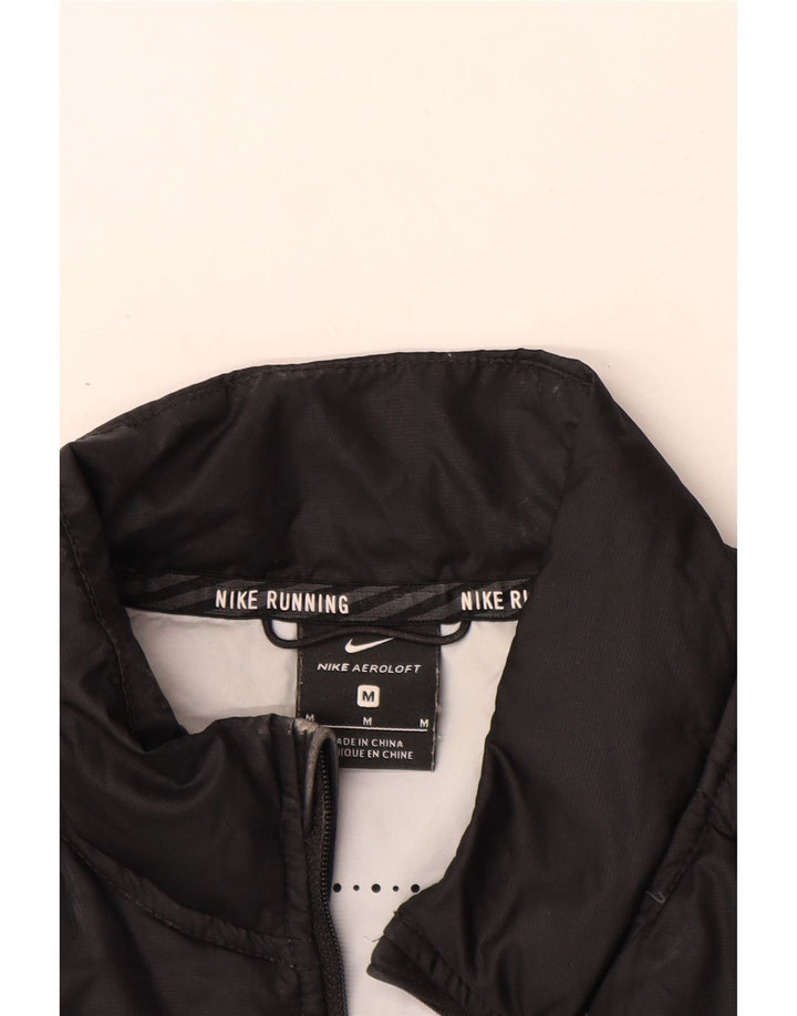 Giacca da corsa da donna NIKE UK 12 media nera in poliestere