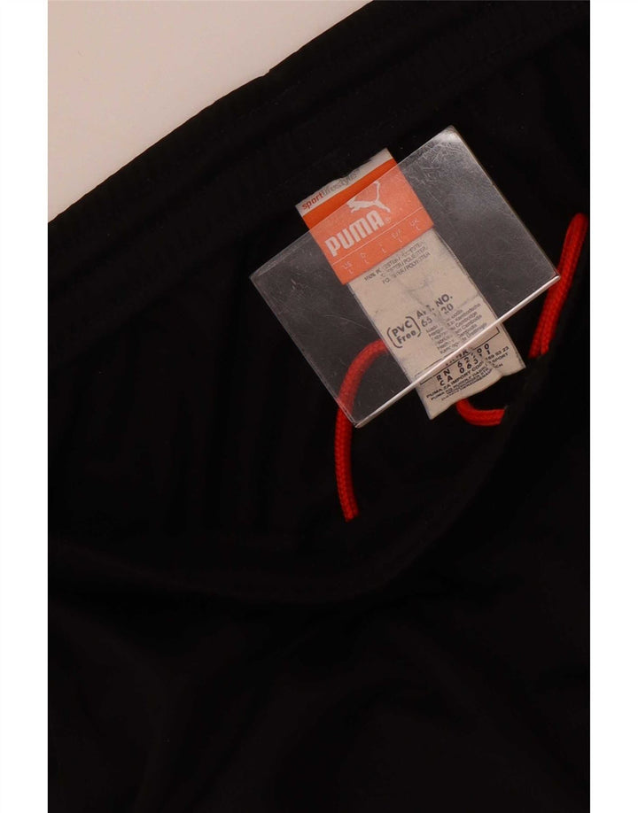 Pantaloni da tuta da uomo Puma Joggers grandi neri in poliestere