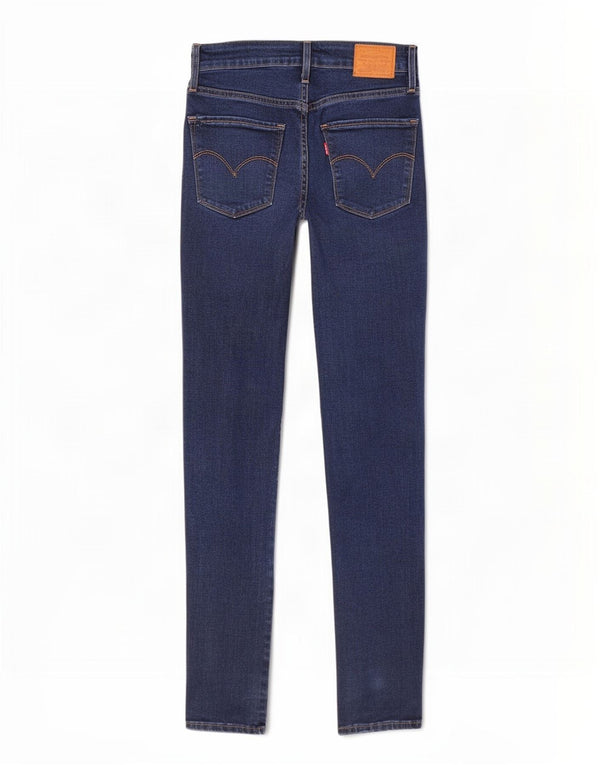 Jeans Levi's da donna 721 skinny a vita alta W27 L30 Lyocell blu