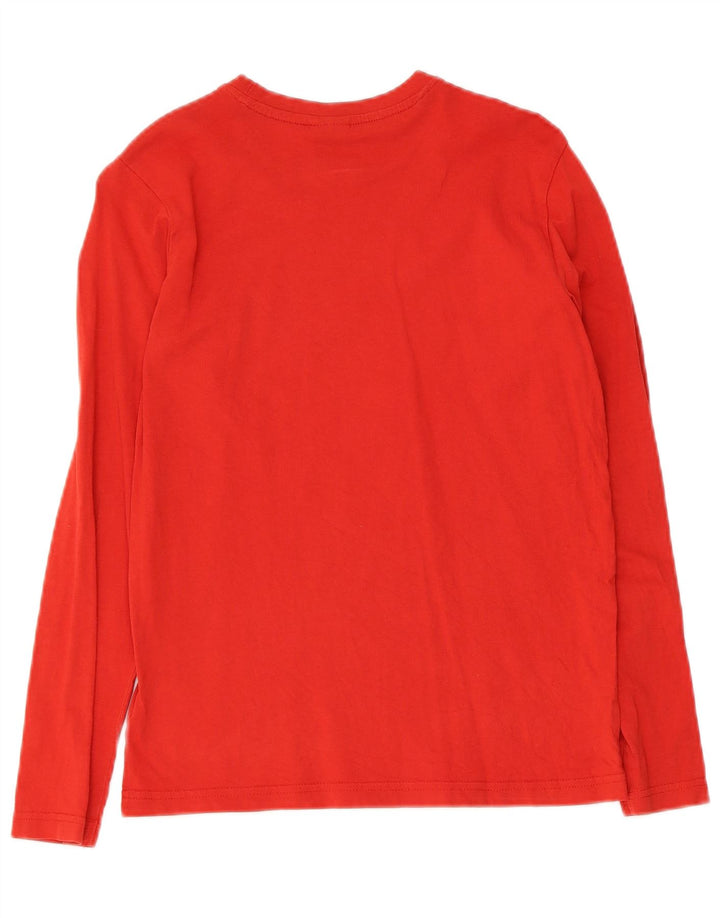 Maglia grafica da bambino North Sails a maniche lunghe 11-12 anni in cotone rosso