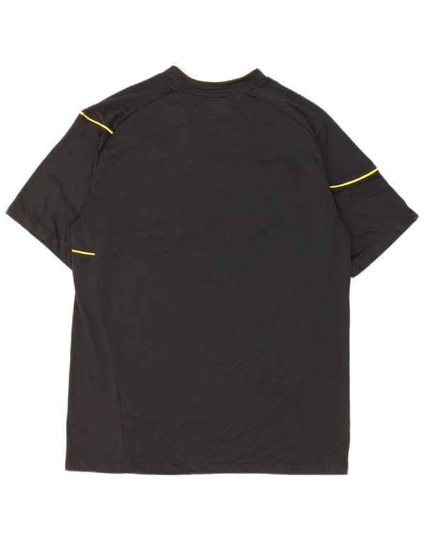 T-shirt grafica da uomo Nike Dri Fit Top UK 38/40 medio a righe nere
