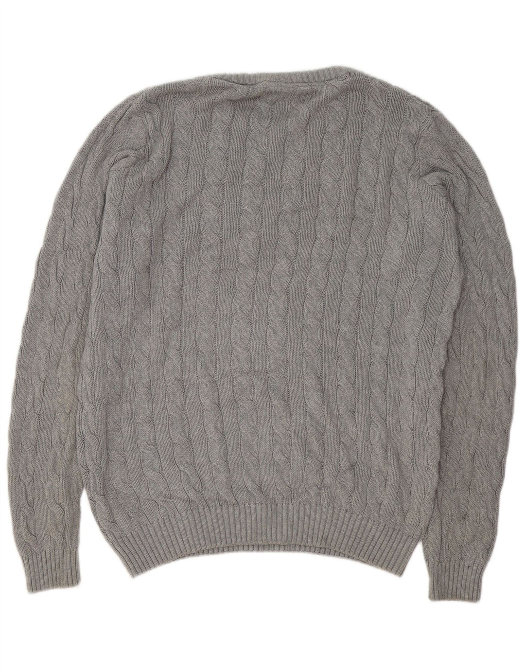 Maglione maglione girocollo da uomo KANGOL grande cotone grigio