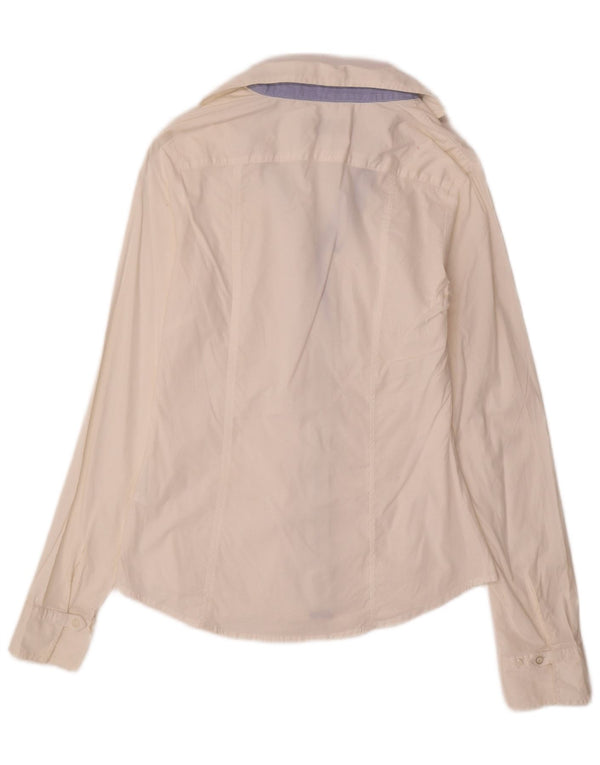 Camicia da donna Dack UK 12 Cotone bianco medio