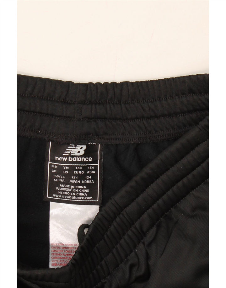 NEW BALANCE Boys Valencia Tracksuit Trousers 11-12 Years Medium Black Vintage New Balance and Second-Hand New Balance from Messina Hembry 