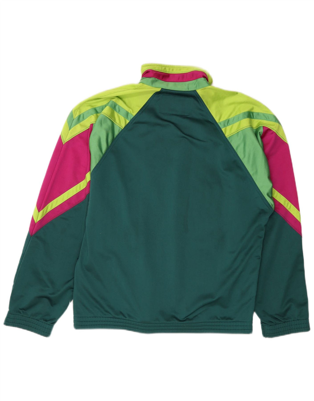 Giacca da tuta grafica da uomo Diadora UK 38 Colorblock verde medio