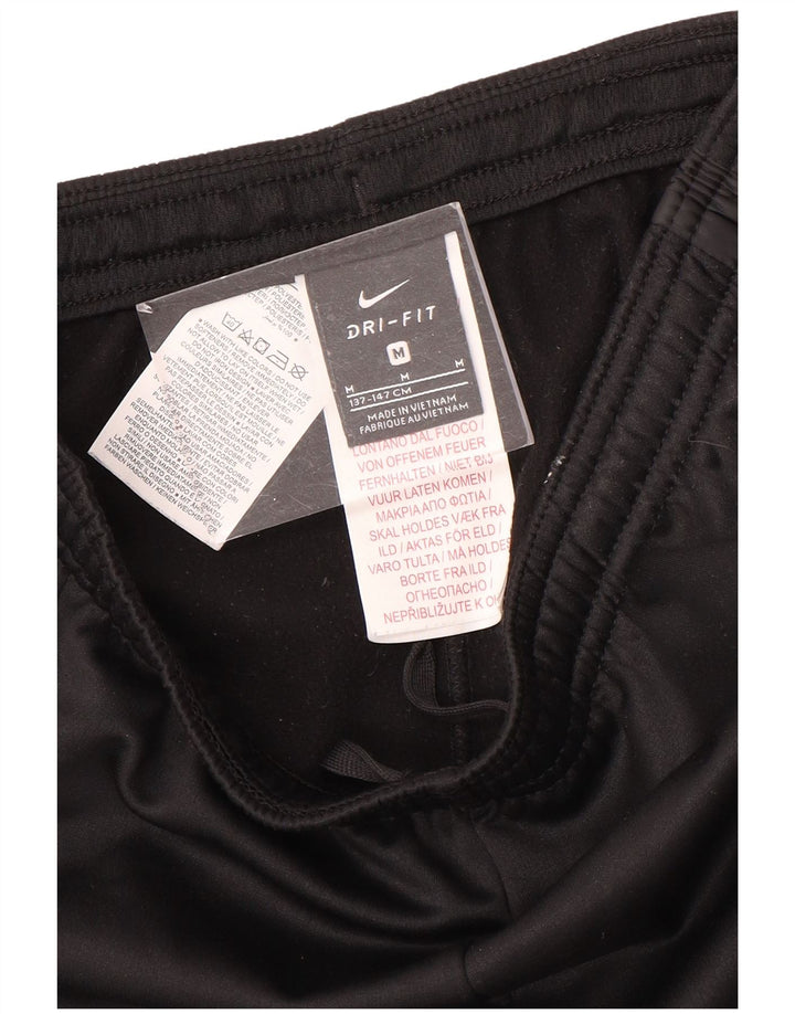 Pantaloni da tuta Nike da ragazzo Dri Fit 10-11 anni poliestere nero medio