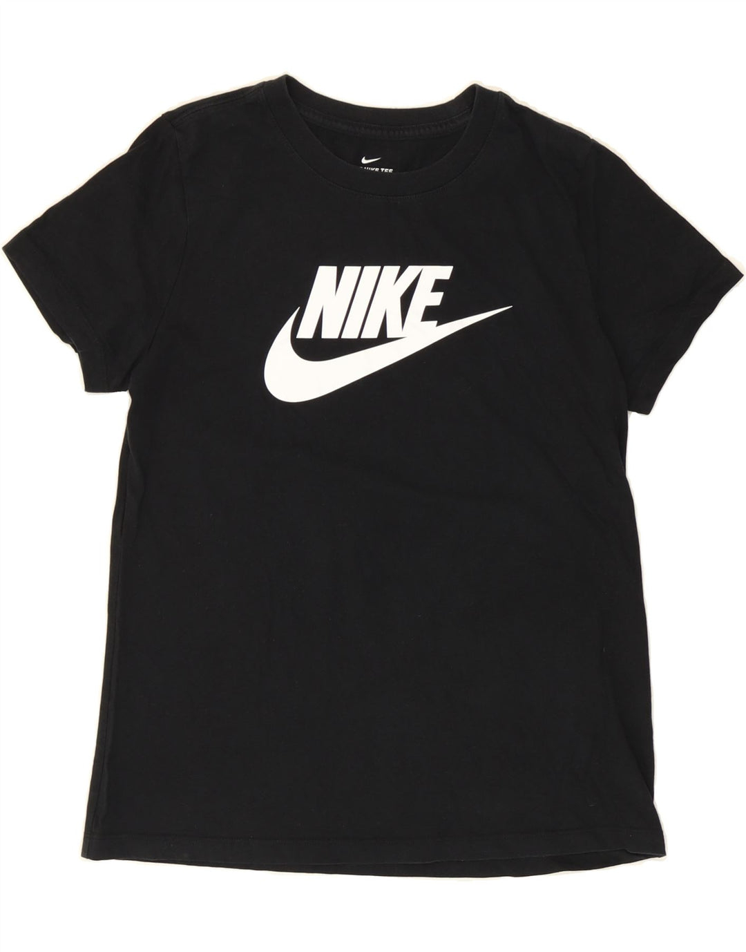 NIKE Womens Graphic T-Shirt Top UK 14 Medium Black Cotton Vintage Nike and Second-Hand Nike from Messina Hembry 