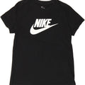NIKE Womens Graphic T-Shirt Top UK 14 Medium Black Cotton Vintage Nike and Second-Hand Nike from Messina Hembry 