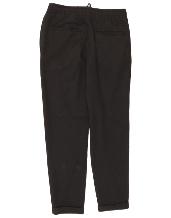 Pantaloni casual da uomo Zara piccoli W30 L27 neri