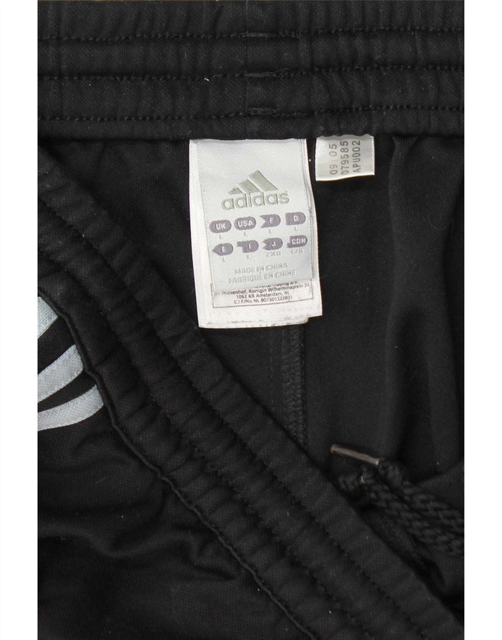 Pantaloncini sportivi Adidas Climacool da uomo grandi in poliestere color block nero