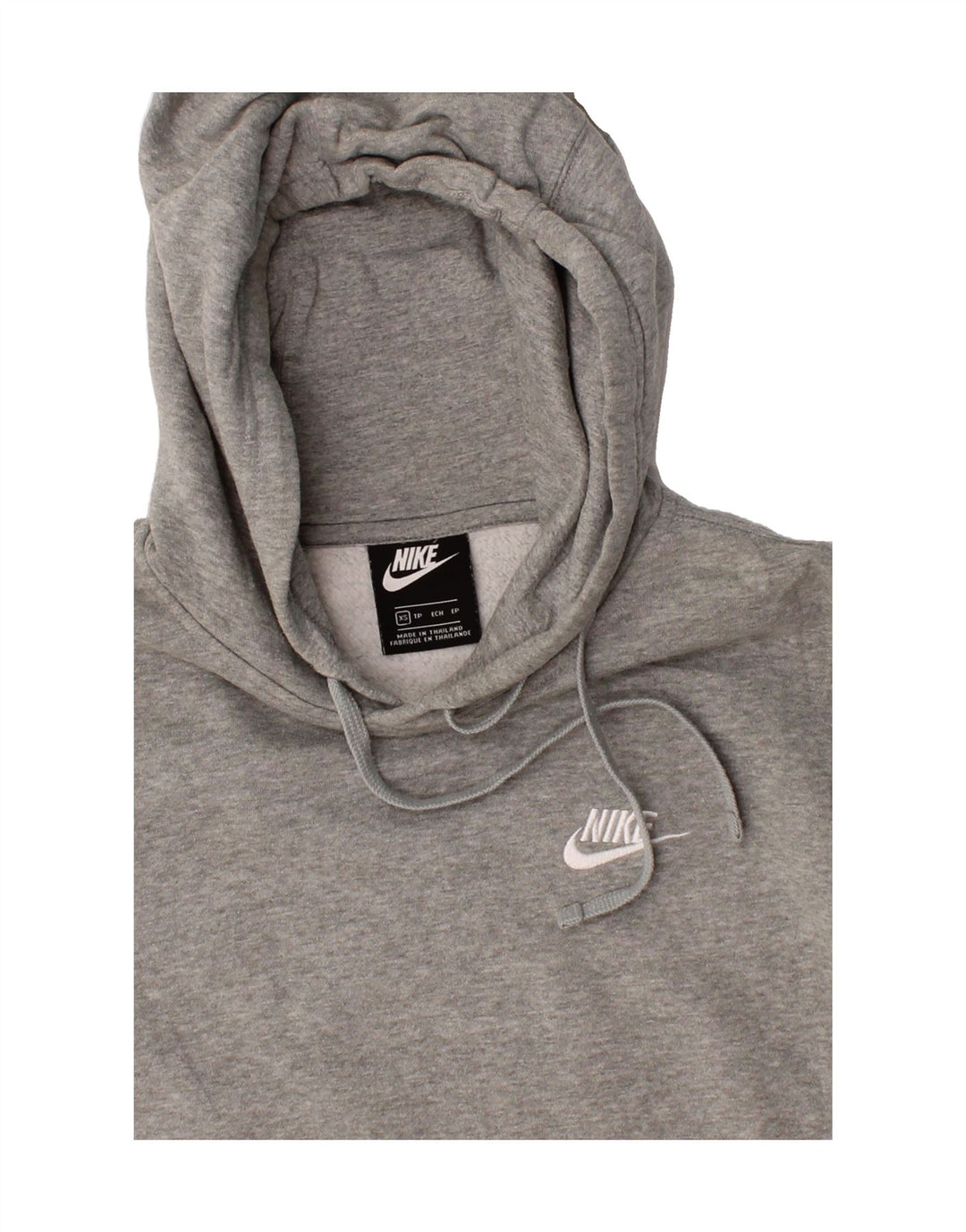 NIKE Mens Hoodie Jumper XS Grey Cotton Vintage Nike and Second-Hand Nike from Messina Hembry 