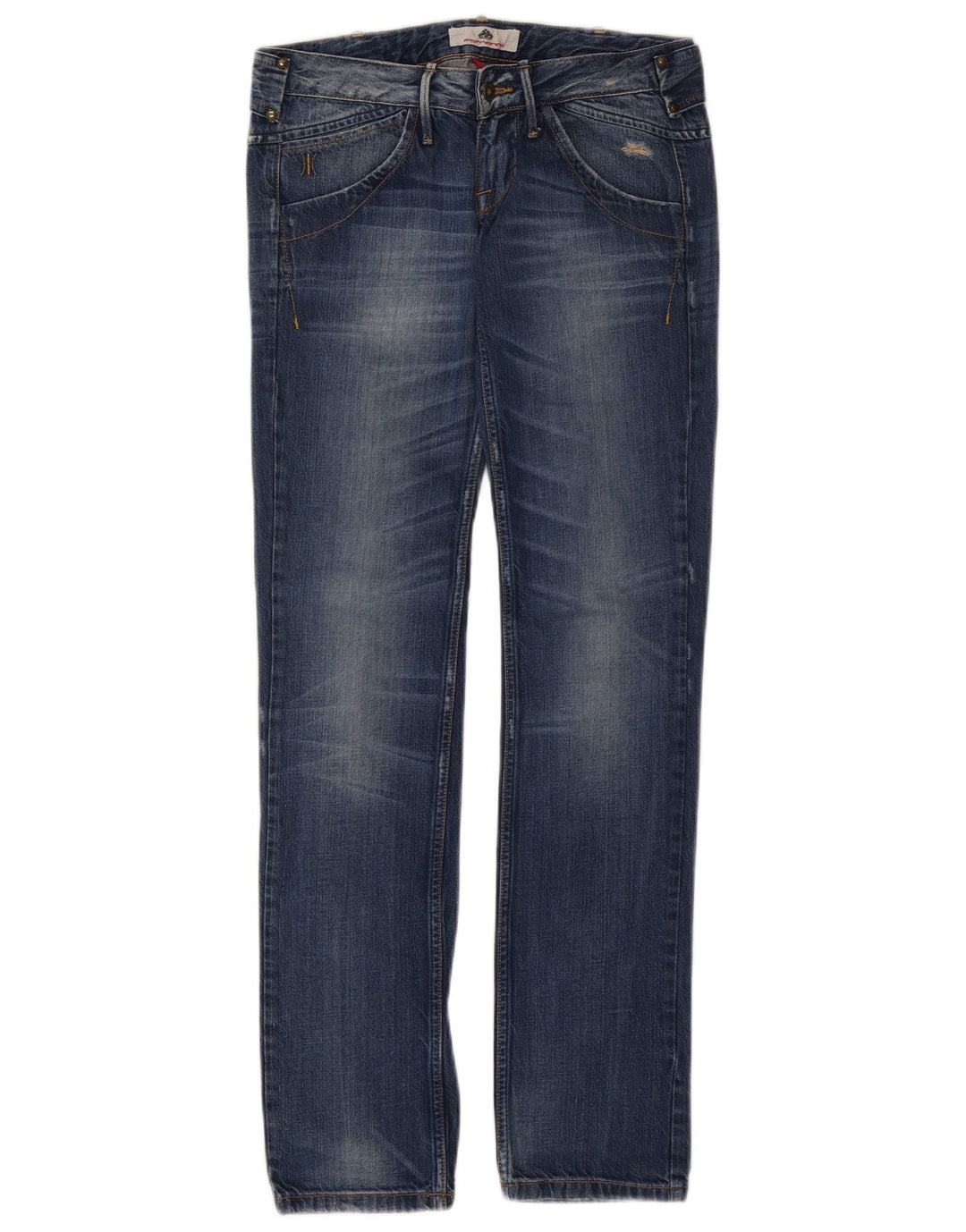 Jeans Fornarina Donna Slim W28 L33 Blu Cotone