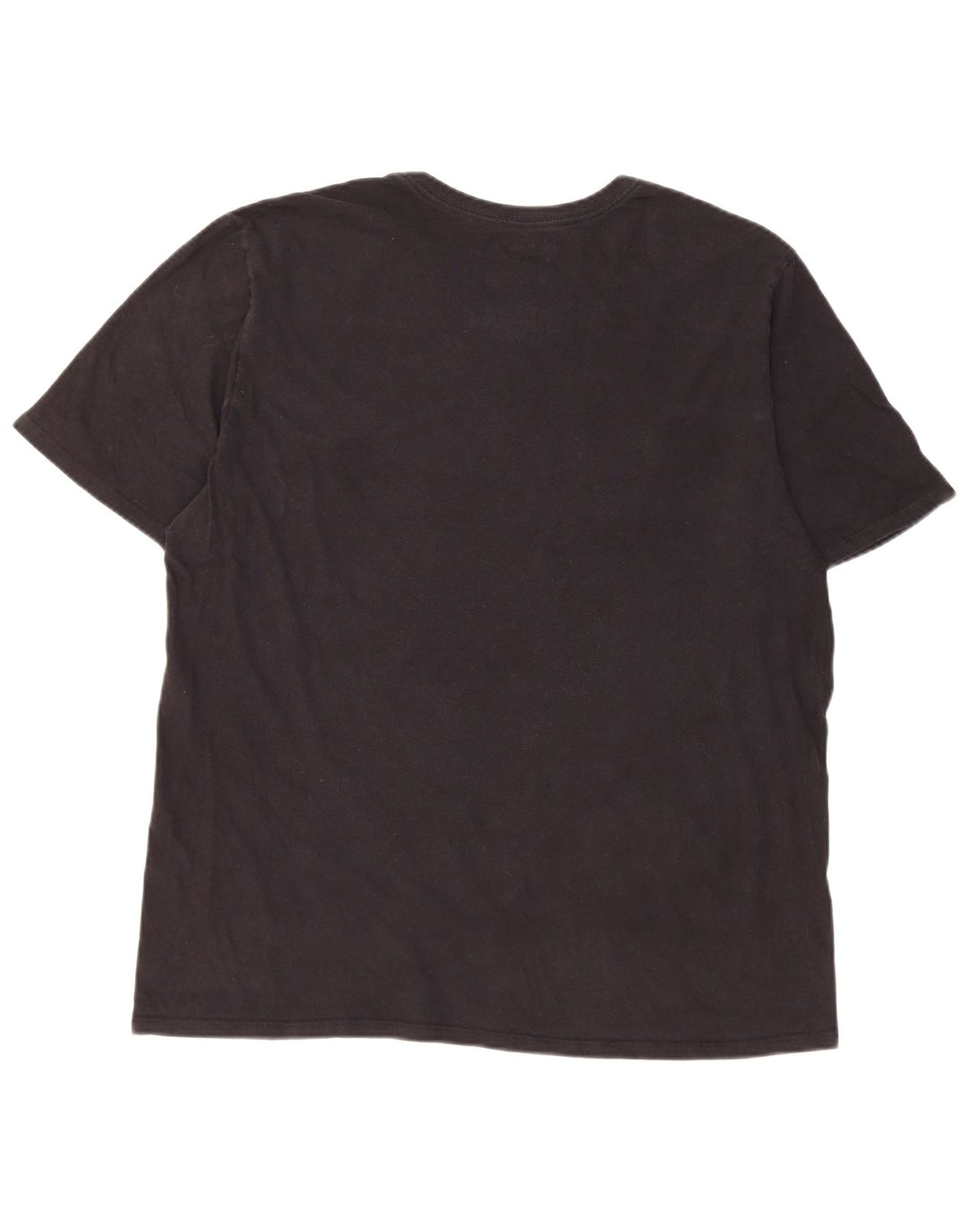 Hurley - T-shirt regolare da uomo a maniche corte, grande, in cotone nero
