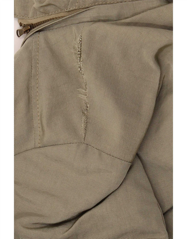 Cappotto imbottito oversize con cappuccio da donna Marella UK 8 Small Khaki Poliammide