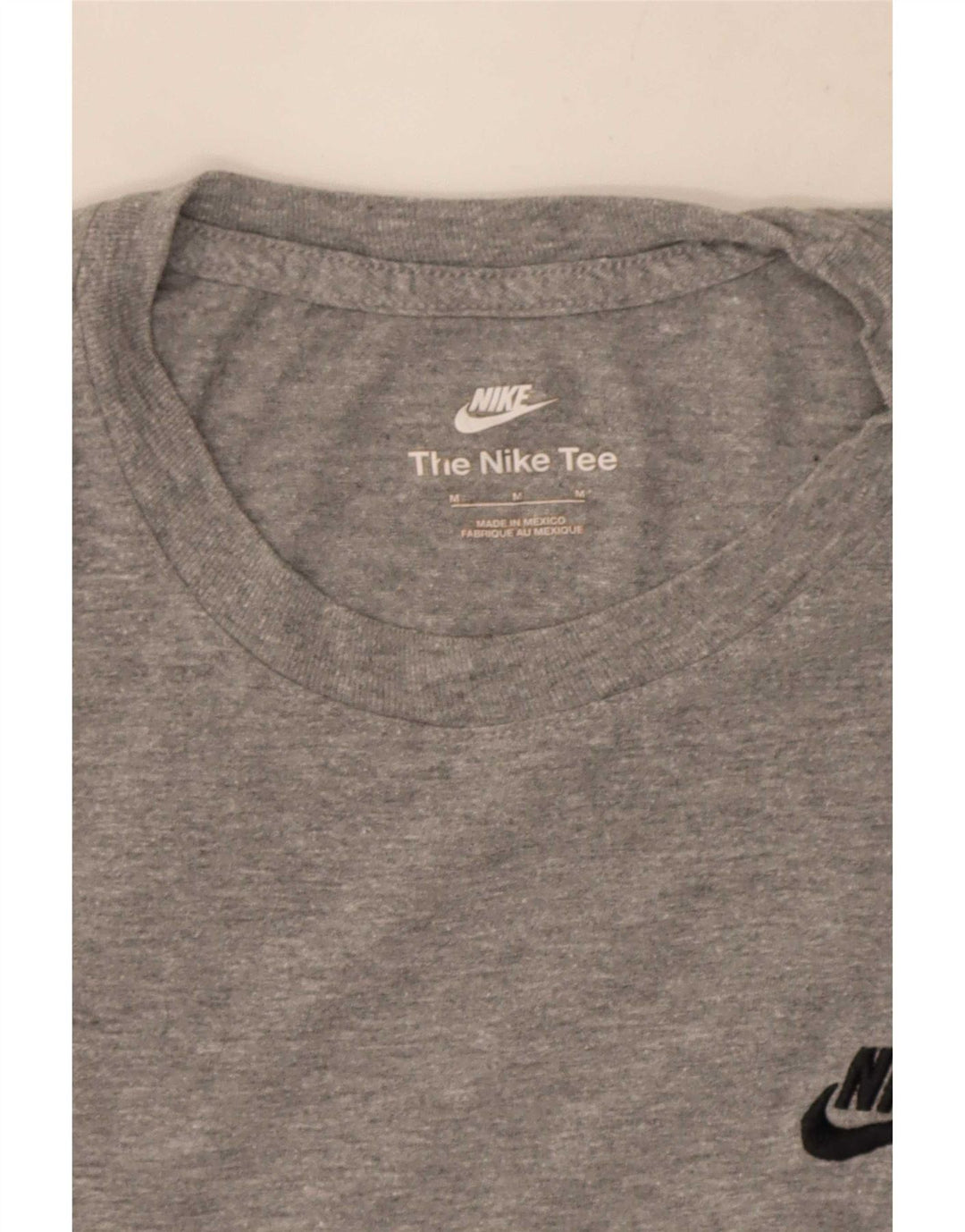 T-shirt da uomo Nike Top grigio medio chiazzato