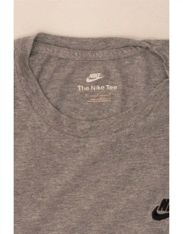 T-shirt da uomo Nike Top grigio medio chiazzato