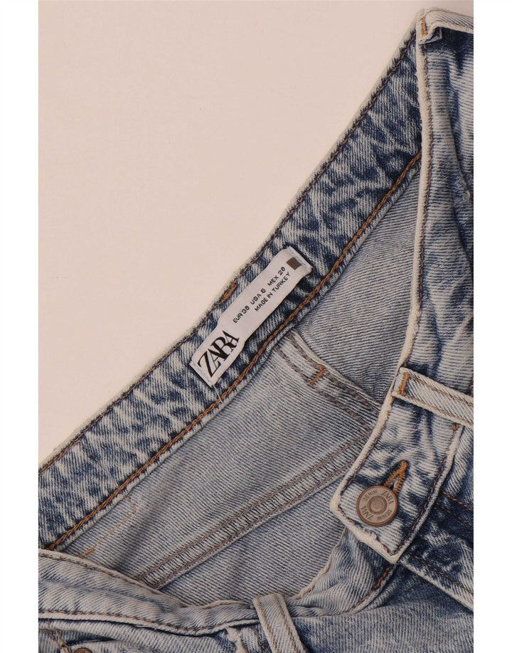 Jeans slim da donna Zara EU 38 piccoli W28 L34 blu