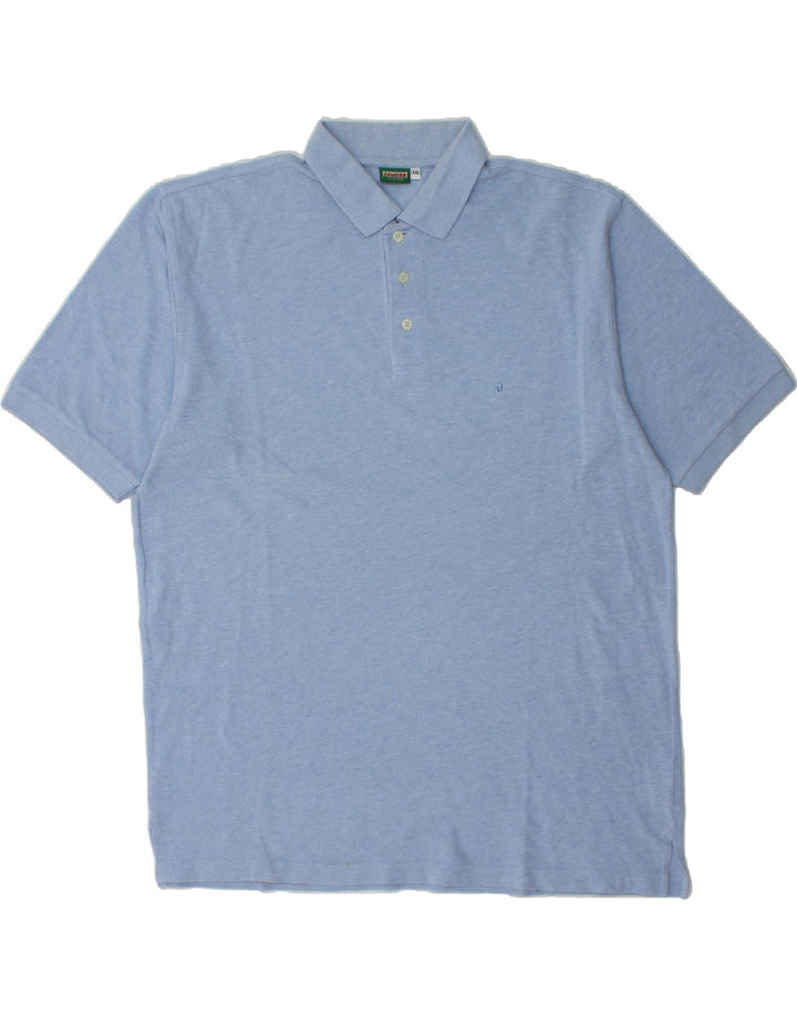 INVICTA Mens Polo Shirt 2XL Blue Cotton Vintage Invicta and Second-Hand Invicta from Messina Hembry 