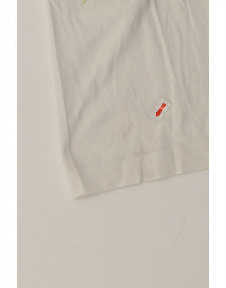 Polo Fila da bambino 13-14 anni in poliestere color block bianco