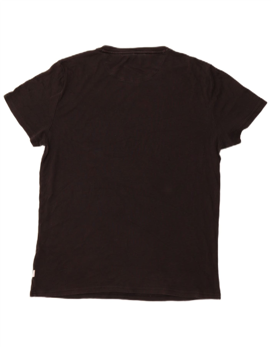 T-shirt da uomo Superdry Top grande in cotone nero