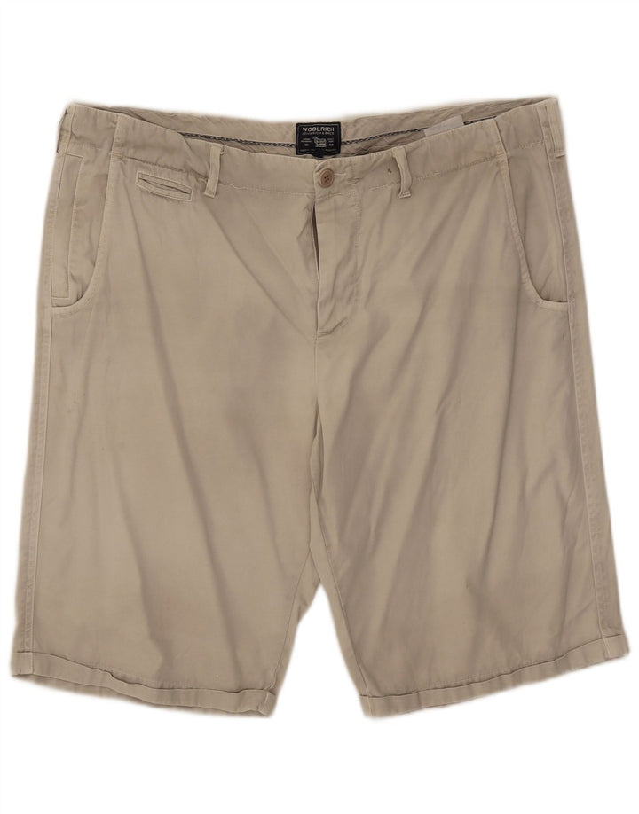 Pantaloncini chino da uomo WOOLRICH W38 XL Beige