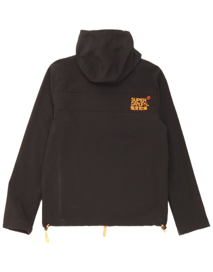Giacca a vento da uomo Superdry The Windtrekker Graphic Windbreaker UK 38 Medium Black