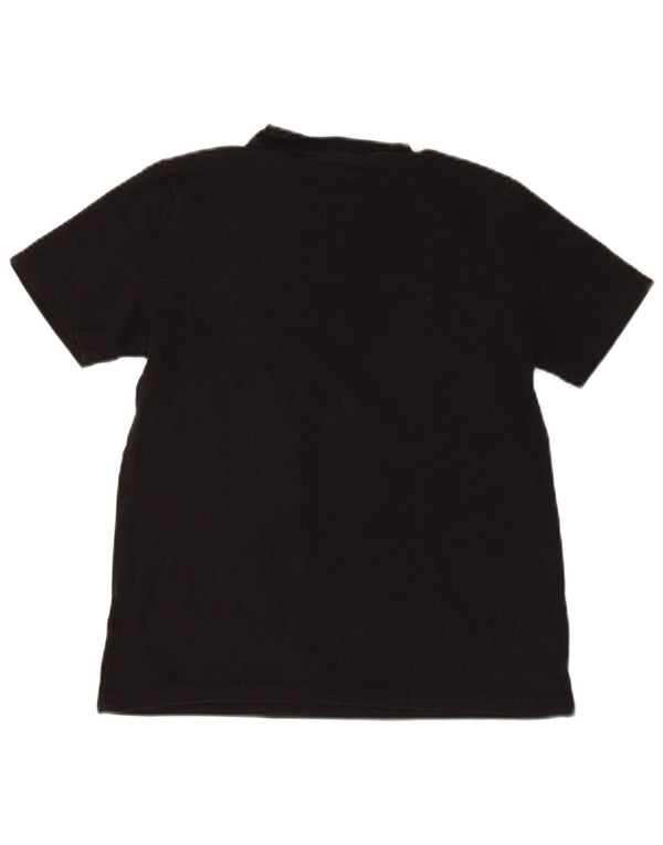 T-shirt grafica da donna ADIDAS Top UK 12 cotone medio nero