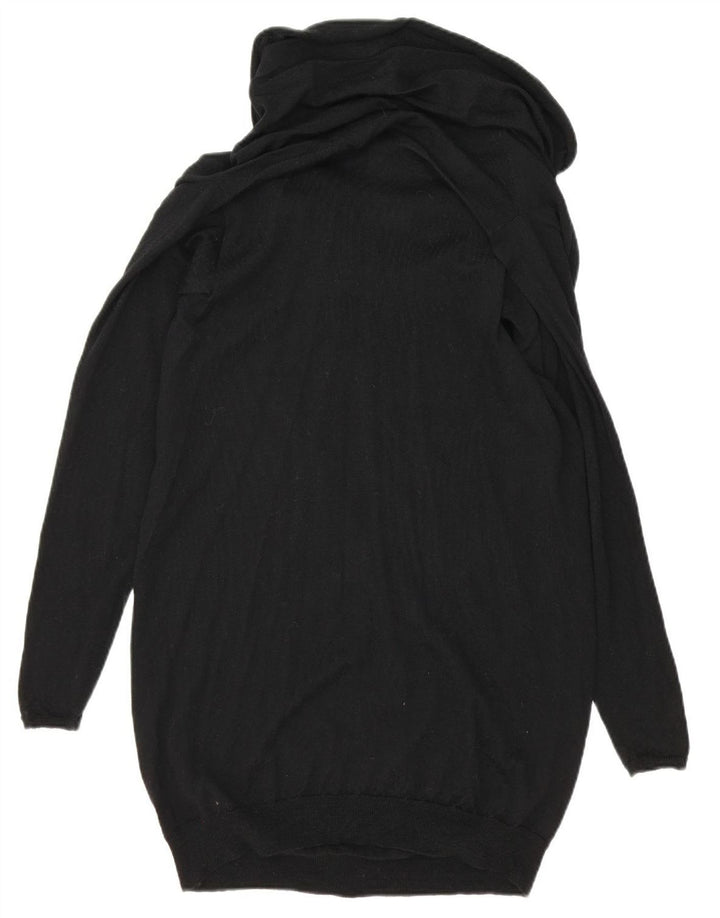LIU JO Womens Roll Neck Long Sleeve Jumper Dress IT 42 Medium Black