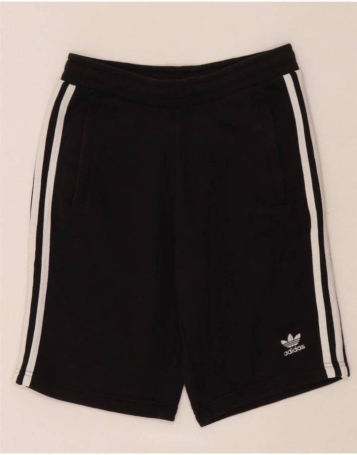 Pantaloncini sportivi da uomo Adidas XS in cotone nero