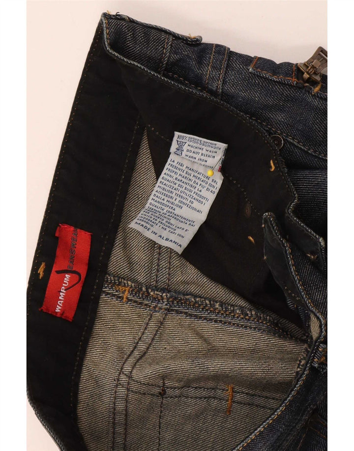 Jeans slim da uomo Wampum W30 L34 cotone blu navy