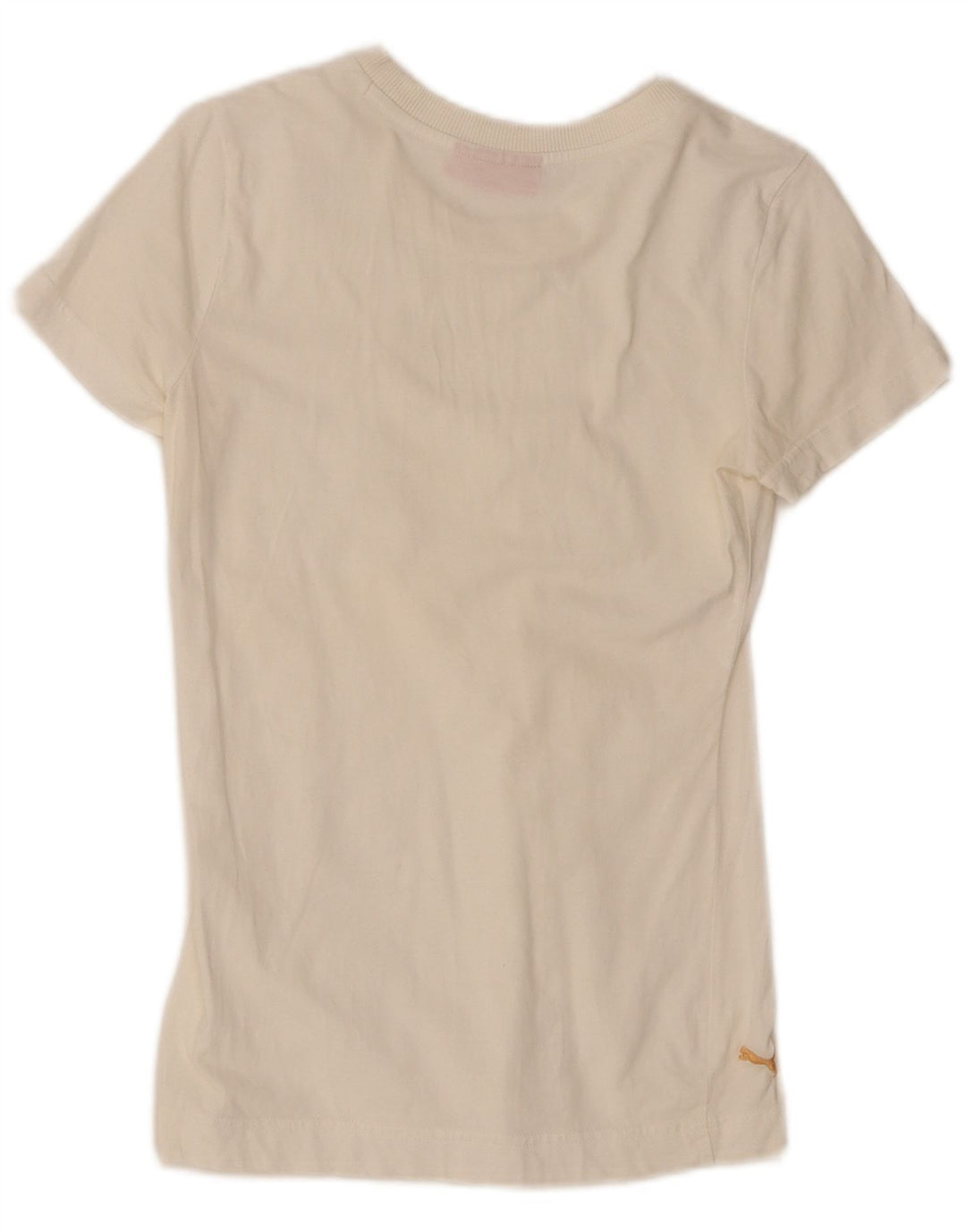 T-shirt da donna Puma UK 10 piccola bianca
