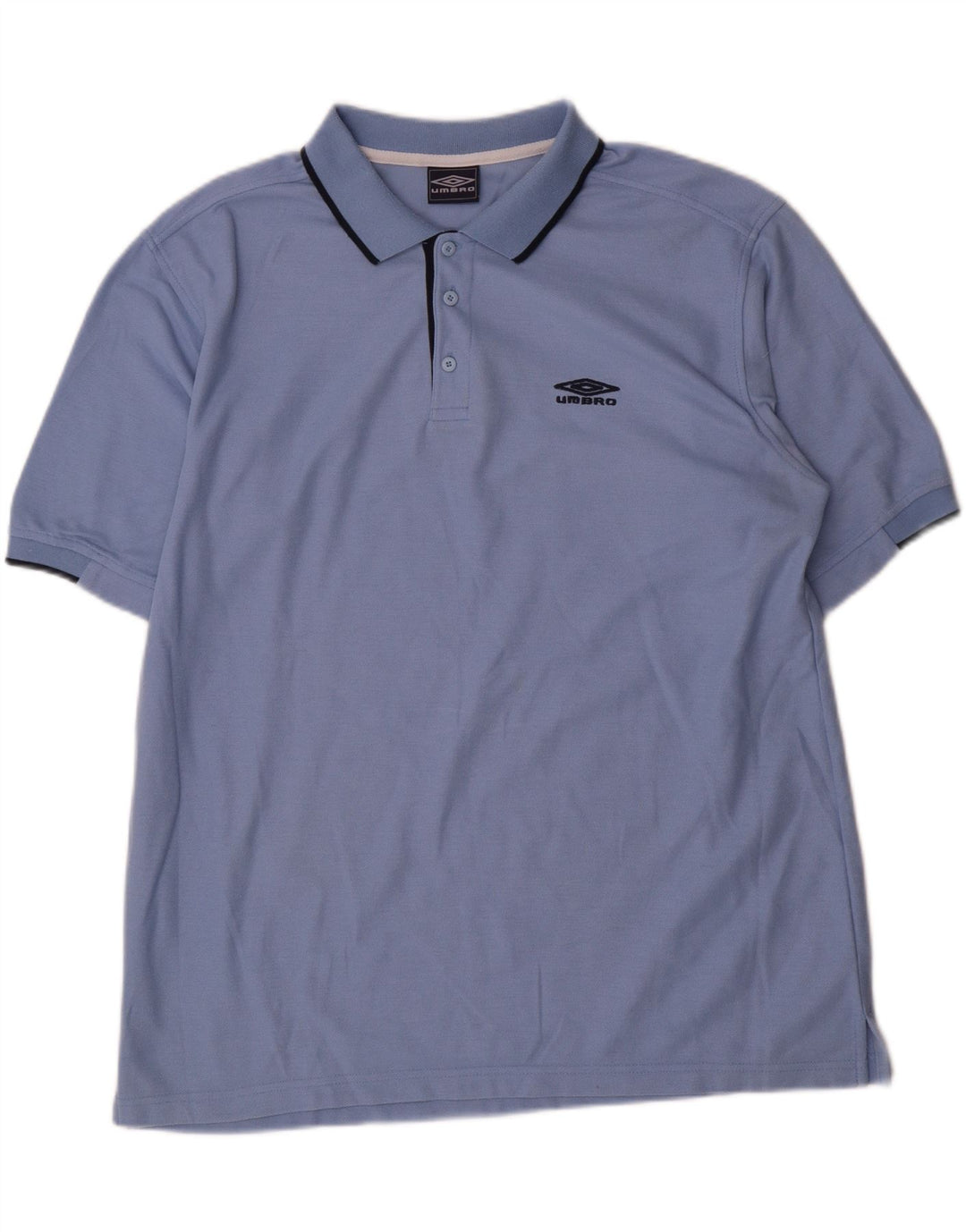 Polo Umbro da uomo XL blu in poliestere
