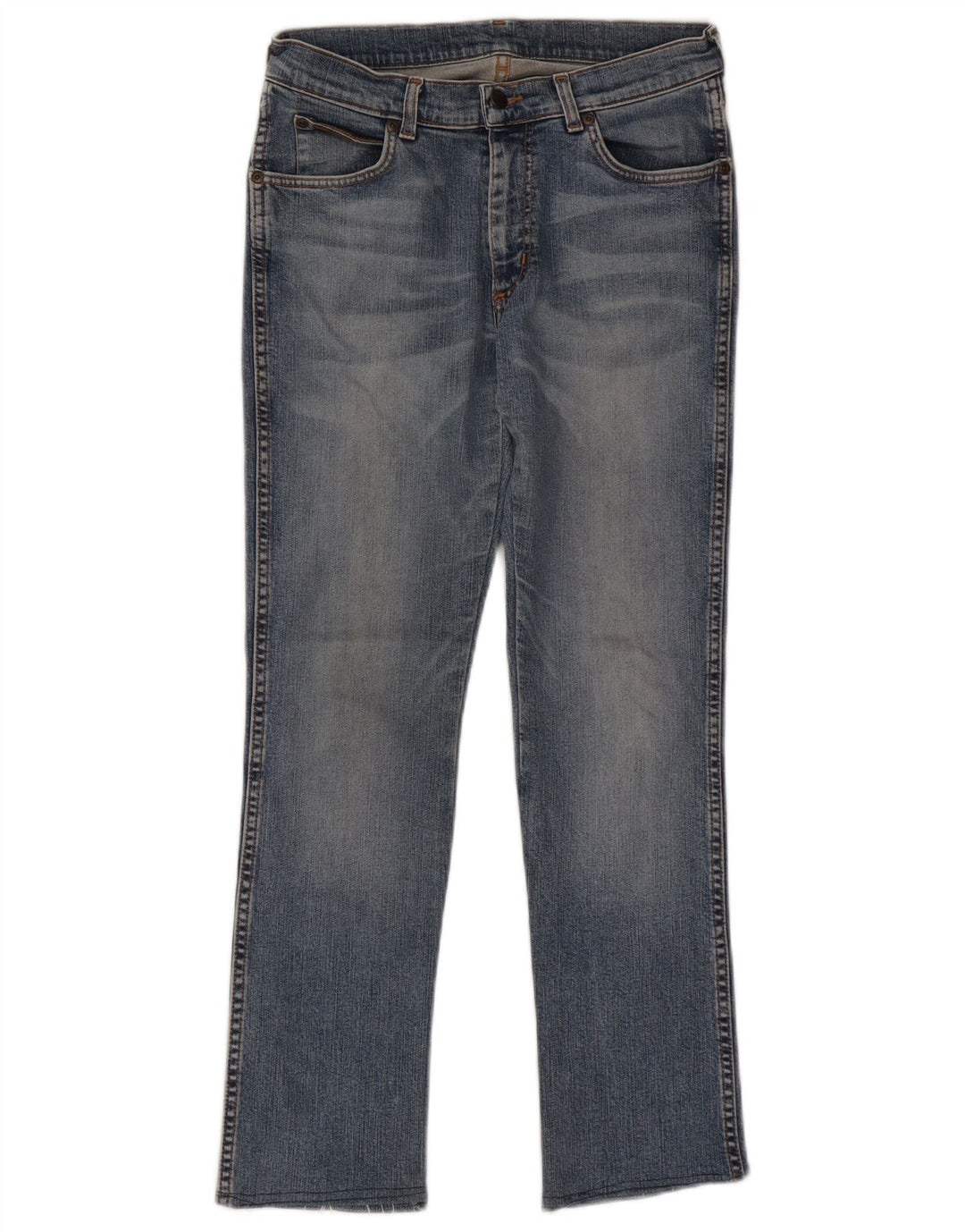 Jeans dritti da donna Wrangler W30 L28 Blu