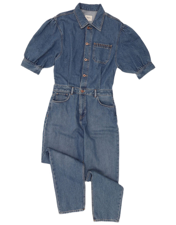 PEPE Jeans Tuta in denim da donna UK 12 Cotone blu medio