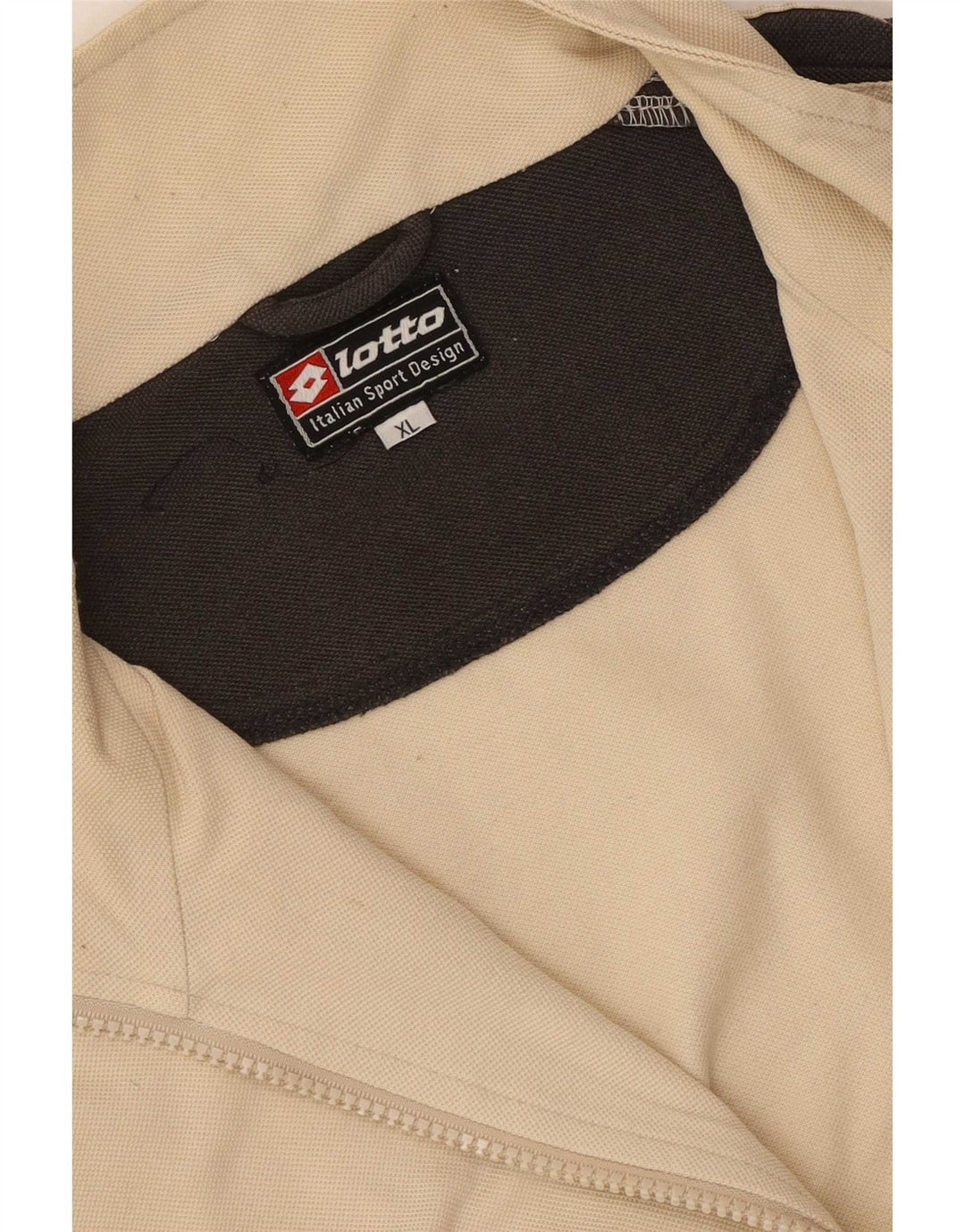 Giacca da tuta da uomo Lotto XL Beige Colourblock
