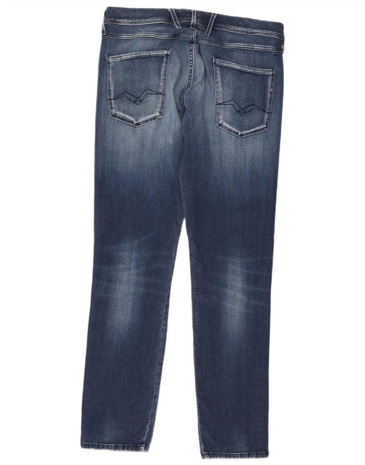REPLAY Jeans slim da donna W34 L31 Blu navy