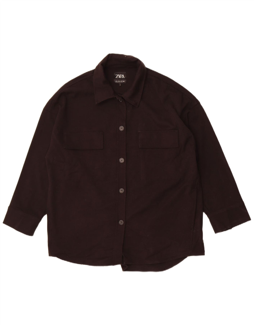Giubbotto bomber oversize da donna Zara UK 16 grande poliestere nero