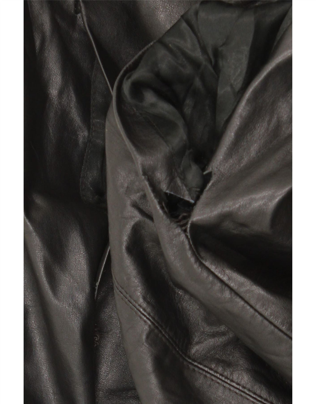 Cappotto in pelle da donna Klima UK 10 piccolo nero