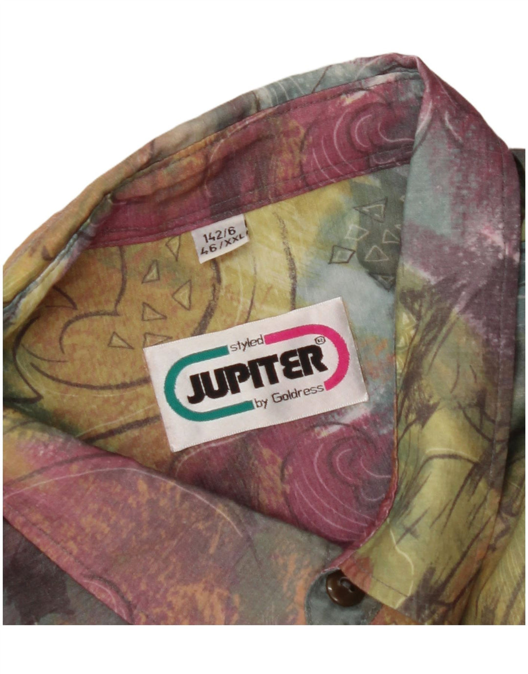 Camicia da uomo JUPITER taglia 46 2XL floreale multicolore