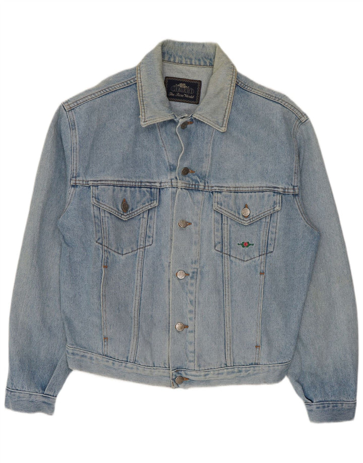 Giacca di jeans da uomo CHARRO UK 38 Cotone blu medio